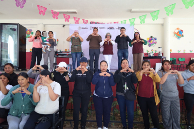 DIF Municipal de San Pedro Cholula fortalece desayunador escolar en San Crist&oacute;bal Tepontla