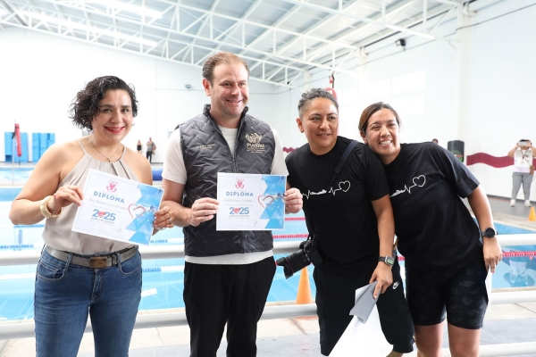Nutrida participación en la edición 2025 de “Nado por Mi Corazón” en Puebla