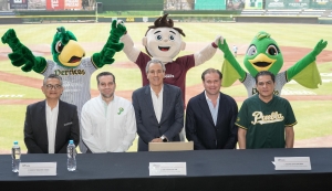 Firman convenio de colaboración el IMDP y el Club Pericos de Puebla