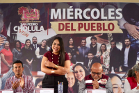 Reafirma Tonantzin Fern&aacute;ndez su compromiso y cercan&iacute;a a trav&eacute;s del Mi&eacute;rcoles del Pueblo