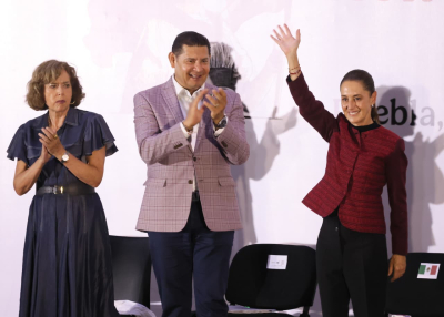 CLAUDIA SHEINBAUM REFRENDA EN PUEBLA SOBERAN&Iacute;A, BIENESTAR Y TRANSFORMACI&Oacute;N CON RESULTADOS