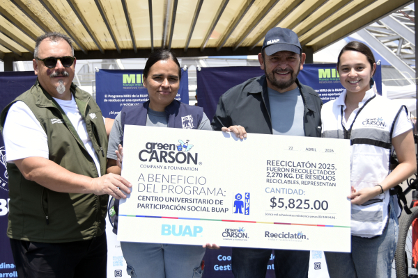 Reciclat&oacute;n universitario suma 43 toneladas de residuos y fortalece cultura ambiental