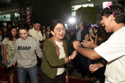 Inaugura Rectora Lilia Cedillo Cuarto Campamento con Causa del Bachillerato 5 de Mayo