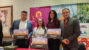 Puebla y Tabasco acuerdan impulsar el turismo mediante conectividad a&eacute;rea