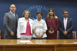 Rectora Lilia Cedillo toma protesta a la directora de la Facultad de Contaduría para el periodo 2024-2028