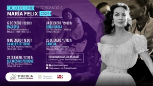 En Cinemateca “Luis Buñuel”, Cultura programa ciclo en honor a María Félix