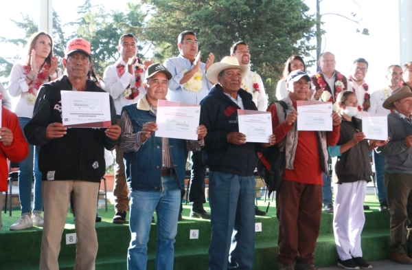 MEDIANTE UNA POLÍTICA SOCIAL, GOBIERNO DE PUEBLA FORTALECE A PRODUCTORES DE LA REGIÓN ESPERANZA