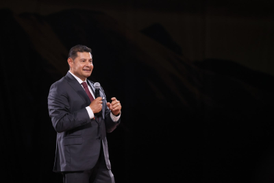 EL FUTURO DE PUEBLA SE CONSTRUYE CON RESULTADOS Y DE LA MANO DEL PUEBLO: ARMENTA MIER