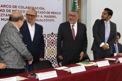 Gobierno del Estado de México firma Convenio Intergubernamental con CDMX para la Zona Metropolitana del Valle de México