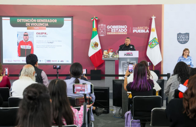 GOBIERNO ESTATAL REFUERZA COMBATE A LA EXTORSI&Oacute;N Y DELITOS EN PUEBLA