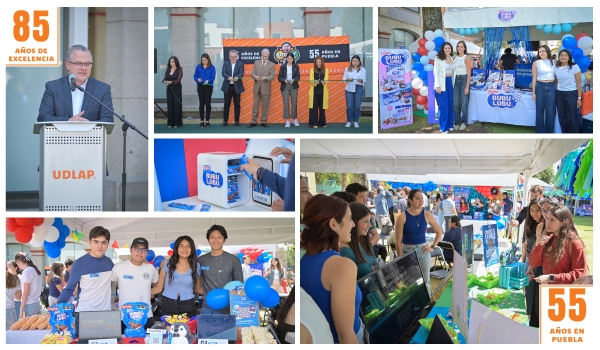 Estudiantes UDLAP presentan creativas estrategias de mercadotecnia en la Feria de Innovación