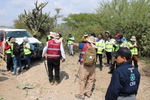 Realiza Gobierno del Estado búsqueda de personas desaparecidas  en Ajalpan