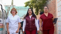 Ante el sector salud, se compromete Tonantzin Fernández a gestionar la construcción de un hospital en San Pedro Cholula