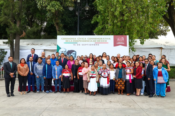 Encabeza Tonantzin Fern&aacute;ndez ceremonia conmemorativa de la Independencia de M&eacute;xico