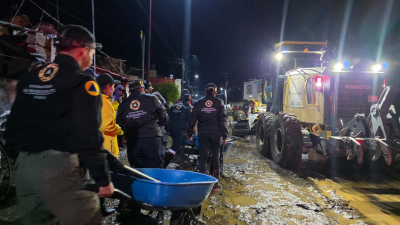 De manera inmediata, gobierno estatal atiende afectaciones por desbordamiento de r&iacute;o