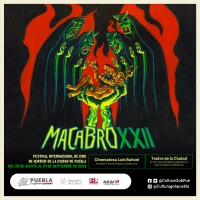 Programa gobierno de Sergio Salomón funciones del festival internacional “Macabro”