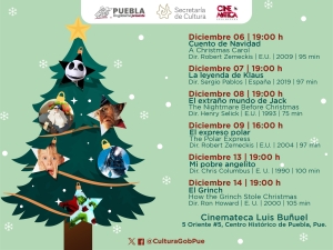 Proyectará Cinemateca “Luis Buñuel” ciclo de películas navideñas: Cultura