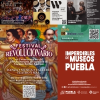 Presenta Museos Puebla 200 actividades culturales en noviembre