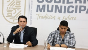 Anuncia Omar Muñoz maratón de obras de pavimentación