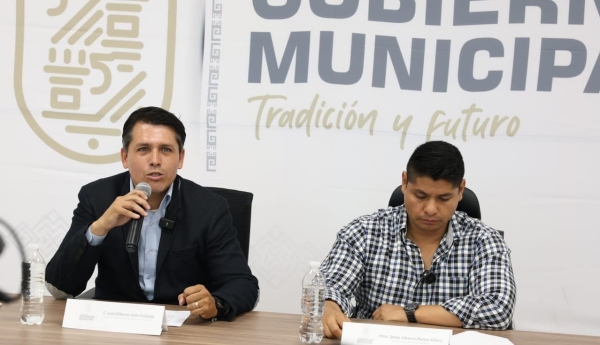 Anuncia Omar Muñoz maratón de obras de pavimentación