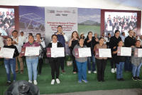 PROYECTOS DE OBRA COMUNITARIA CONTRIBUYEN AL CRECIMIENTO ECON&Oacute;MICO CON LIDERAZGO DE MUJERES