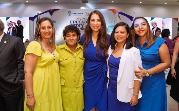 Reconoce Gobernadora vocaci&oacute;n, compromiso y sensibilidad de las educadoras y educadores de Guanajuato
