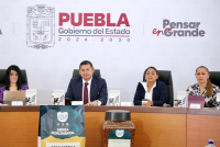 PROTECCI&Oacute;N DE MUJERES ES POL&Iacute;TICA DE ESTADO EN PUEBLA: ALEJANDRO ARMENTA