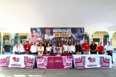 Tonantzin Fern&aacute;ndez retoma &ldquo;Mi&eacute;rcoles del Pueblo&rdquo; tras Feria Milenaria de San Pedro Cholula