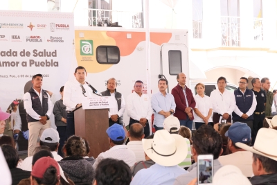 Más de 2 mil acciones de salud en jornada encabezada por Gobernador Armenta