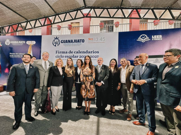 Firman los Calendarios Escolares 2026-2027 para Guanajuato.