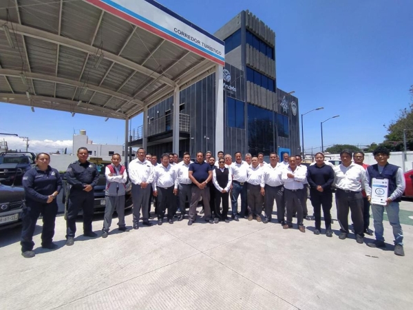 CREA PREVENCIÓN DEL DELITO DE SAN ANDRÉS CHOLULA RED DE BOTONES DE ALERTAMIENTO CON GREMIO DE TAXISTAS