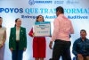 Entrega Gobernadora aparatos auditivos del programa O&iacute;r Bien.