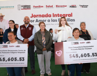 PRESIDE CECI ARELLANO JORNADA POR AMOR A LAS FAMILIAS EN SAN FRANCISCO TOTIMEHUAC&Aacute;N