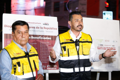 GOBIERNO ESTATAL TRABAJA 24/7 EN TERRITORIO; TRENES DE PAVIMENTACI&Oacute;N AVANZAN EN LA DIAGONAL