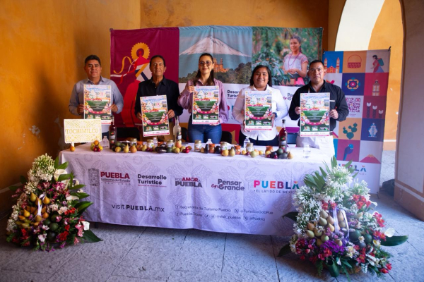 Con Feria de la Pera y Fiesta Patronal destaca Tochimilco en turismo