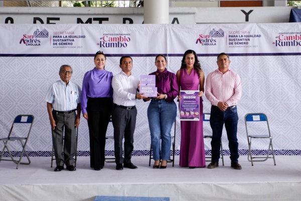 Más entornos escolares seguros para niñas y mujeres en San Andrés Cholula