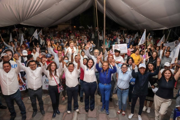 SABEMOS QUIENES ESTÁN DETRÁS DEL INTENTO DE FRAUDE ELECTORAL, SABEMOS DESDE DONDE OPERAN: LUPITA CUAUTLE