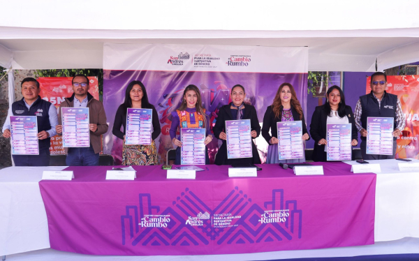 Con visi&oacute;n participativa, Lupita Cuautle presenta Agenda de G&eacute;nero 8M