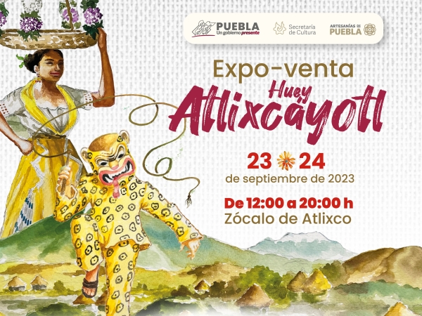 Promoverá gobierno estatal artesanías poblanas en Huey Atlixcáyotl