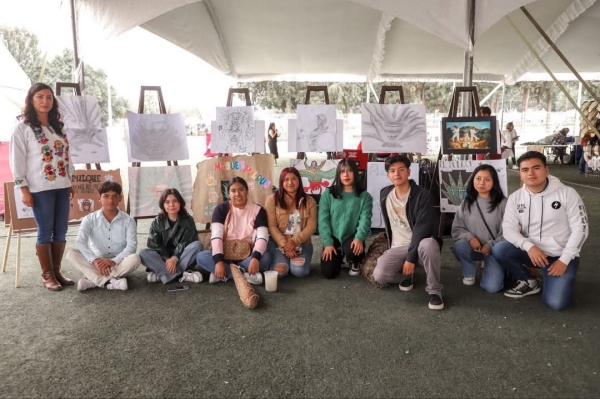 UTH participa con actividades culturales y artísticas en el Festival Equinoccio 2025 en San Andrés Cholula