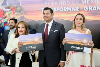 LIBRO "PUEBLA, EL LATIDO DE M&Eacute;XICO", PROYECTA RIQUEZA CULTURAL Y TUR&Iacute;STICA DEL ESTADO