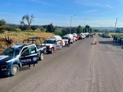 Fuerzas de seguridad recuperan m&aacute;s de 21 mil 600 litros de hidrocarburo ilegal en El Verde