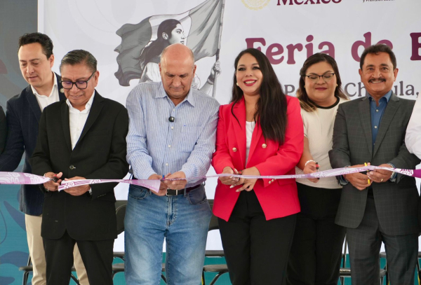 Con respaldo estatal, Tonantzin Fern&aacute;ndez fortalece la econom&iacute;a de San Pedro Cholula
