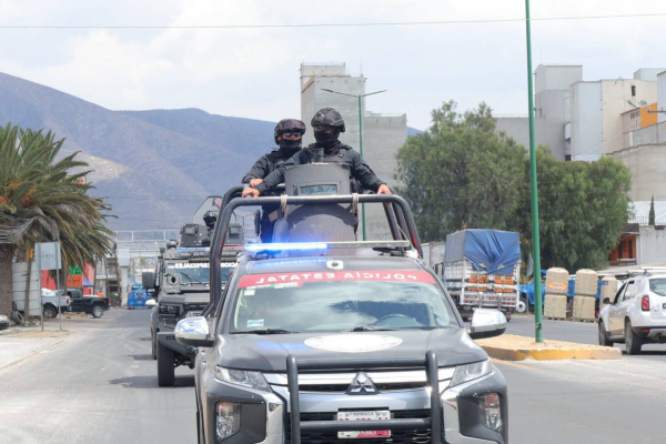 Por aire y tierra, se refuerza la vigilancia en carretera federal Puebla-Tehuac&aacute;n